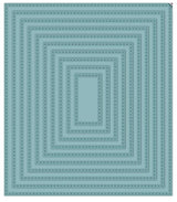 Noble Double Pierced Rectangles - Set B Die