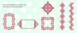 Sue Wilson Dies - Configurations Collection - Dainty Lace Edger