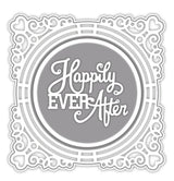 Special Occasion Collection Ornate Framed Happily Ever After