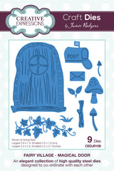 Creative Expressions Jamie Rodgers Fairy Village Magical Door Craft Die