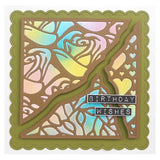 Creative Expressions Broken Tiles Collection Hearts & Roses Craft Die