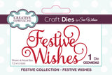 Dies by Sue Wilson Festive Festive Wishes