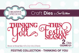 Creative Expressions Sue Wilson Festive Mini Expressions Duos Thinking Of You Craft Die