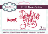 Creative Expressions Sue Wilson Festive Mini Expressions Dashing Through The Snow Craft Die