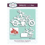 Creative Expressions Paper Cuts 3D Collection - Dogs Day Out