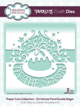 Creative Expressions Paper Cuts Christmas Fare Double Edger Craft Die