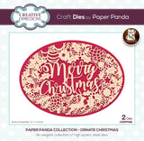 Creative Expressions Paper Panda Ornate Christmas Craft Die