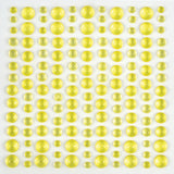 Craft Consortium Adhesive Dew Drops - Yellow