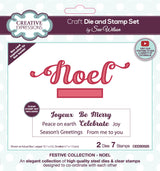 Creative Expressions Sue Wilson Noel Craft Die & Stamp Set