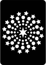 Creative Expressions Mini Stencil Shooting Stars