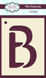 Mini Stencil Upper Case Letter