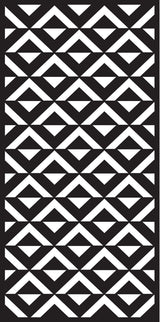 Creative Expressions Tip Top DL Stencil 4 in x 8 in (10.0 x 20.3 cm)