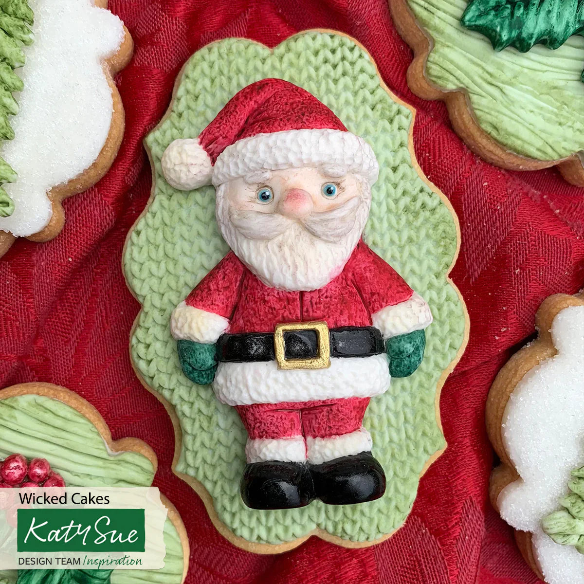 Santa Claus Silicone Mould