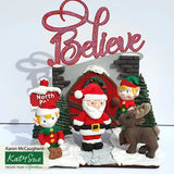 Santa Claus Silicone Mould