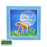 Giraffe Mother and Baby Silicone Mould