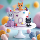 Katy Sue Easy Stand Cat Silicone Mould