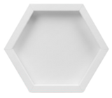 CrafTreat 3D Fold Shapes - Frames White - Assorted Shapes 6pcs