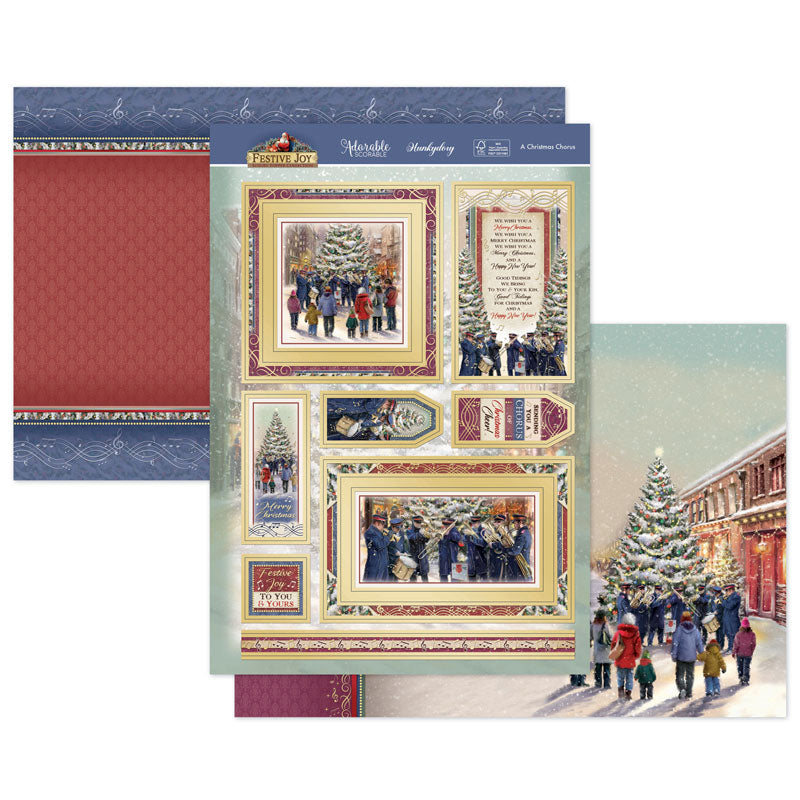 A Christmas Chorus Luxury Topper Set