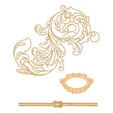 Couture Creations Seaside Girl Seaside Flourish Stamp Set