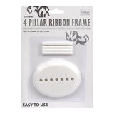4 Pillar Ribbon Frame