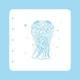 Stencil A6 For Magnetic Colour Set Christmas Time Angel