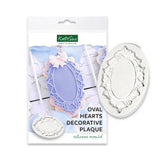 Oval Hearts Silicone Mould