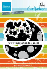 Craftables Dreaming Bear By Marleen Die