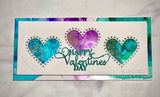 Creative Expressions Sue Wilson Slimline Collection Decorative Heart Aperture Trio Craft Die