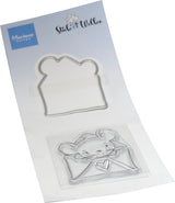 Marianne Design Stamp & Die Set - Hello Mouse