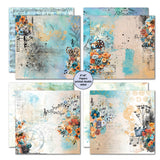 3Quarter Designs Cerulean Score 6x6 Paper Pack