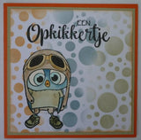 Nellie's Choice Clear Stamp The Owl Family - Family Pilot