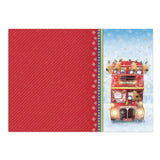 Santa's On His Way! Luxury Topper Set