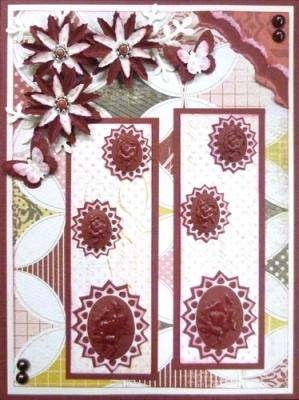 Cameo Punch - Vintage Flower - Medium
