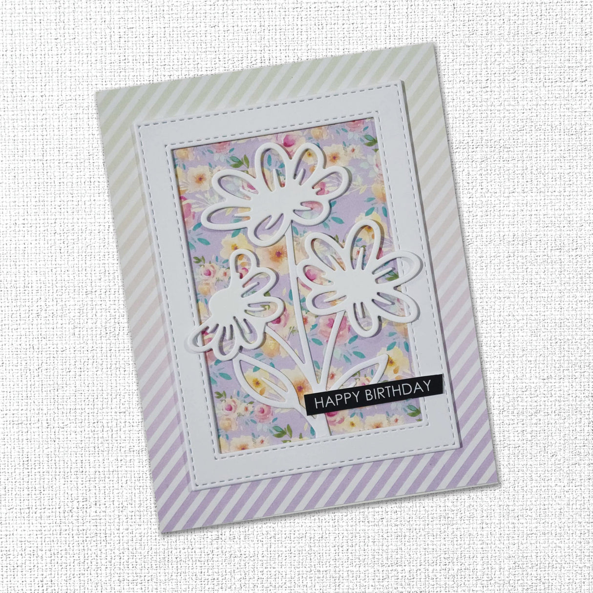 Stitched Rectangle Frames USA - Brick Wall 34482