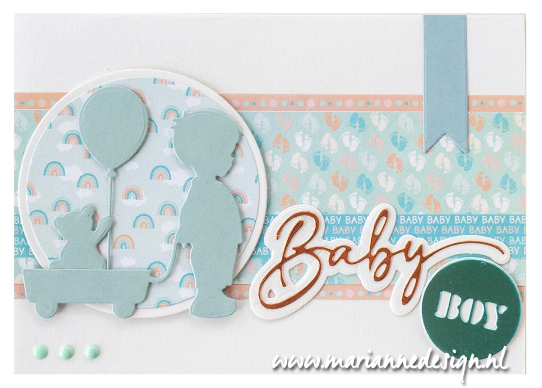 Marianne Design Enamel Dots - Duotone Teal