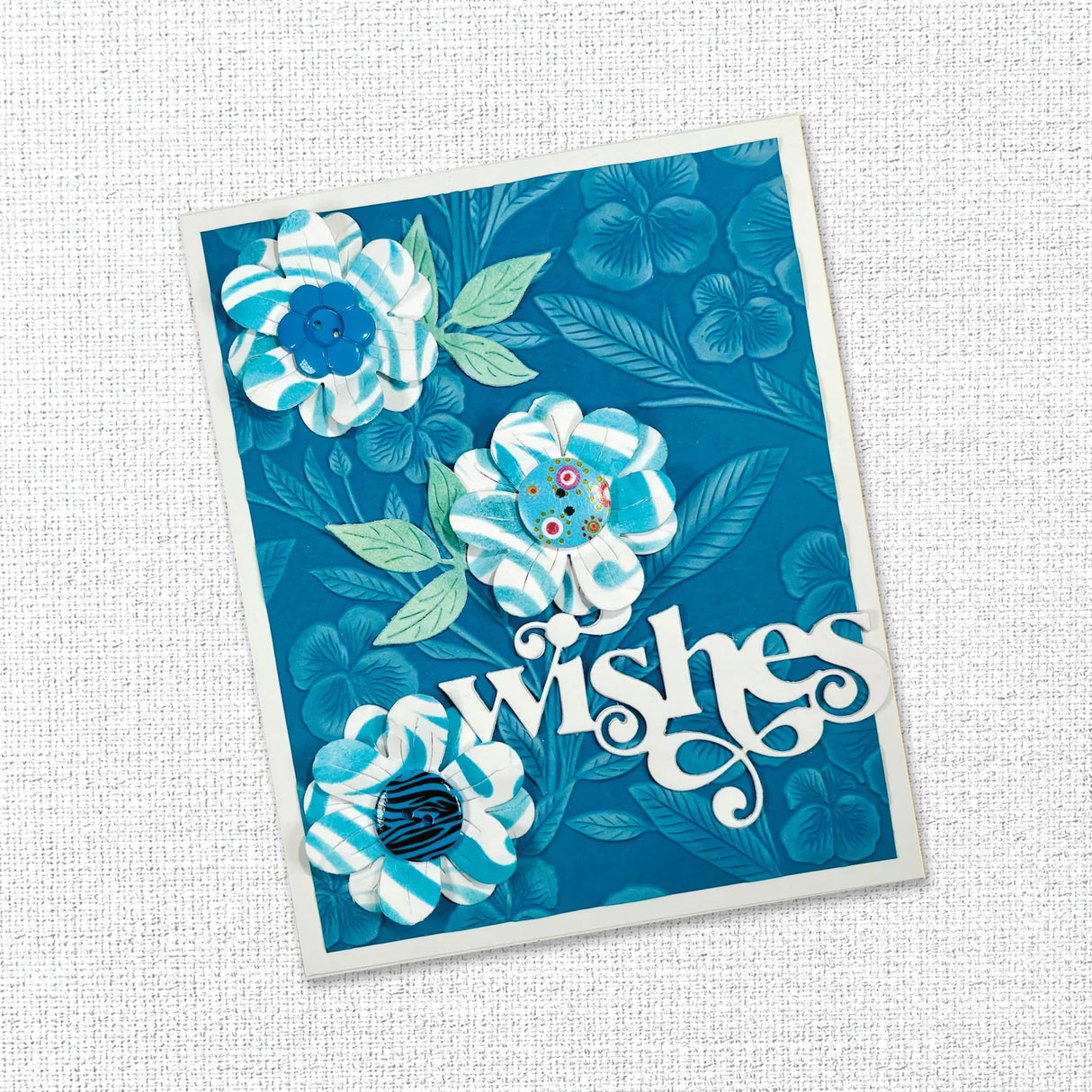 Aimee Etched Flower Metal Cutting Dies 30003