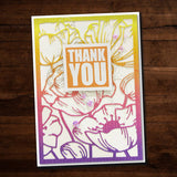 Poppy Decorative Background Metal Cutting Die 19097