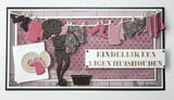Joy Crafts Cut/Emboss/Deboss Die -3D Woman with Laundry Basket