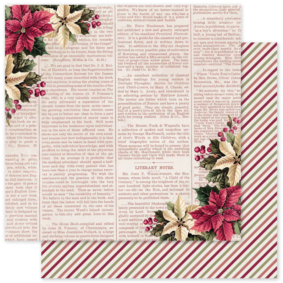 Christmas Holly 12x12 Paper Collection 35118