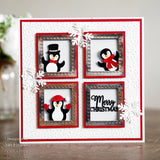Creative Expressions Sue Wilson Slimline Stars Rectangle Aperture Trio Craft Die