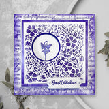 Creative Expressions Jamie Rodgers Bountiful Bouquet 6 in x 6 in Stencil