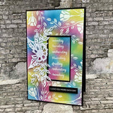 Creative Expressions Helen Colebrook Tulip Triumph 6 in x 4 in Stencil