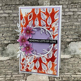 Creative Expressions Helen Colebrook Blooming Marvelous 6 in x 4 in Clear Stamp Set