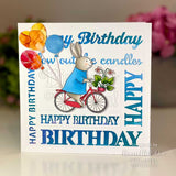 Creative Expressions Jane's Doodles Plant Nursery 6 in x 8 in Clear Stamp Set