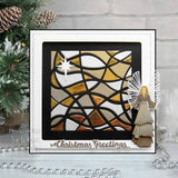 Creative Expressions Sue Wilson Festive Shadowed Sentiments Christmas Greetings Craft Die