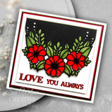 Creative Expressions Sue Wilson Love Shadowed Stacked Sentiment Craft Die