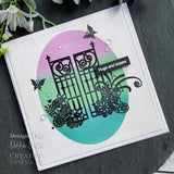 Creative Expressions Designer Boutique Walk On In 6 in x 4 in Clear Stamp Set