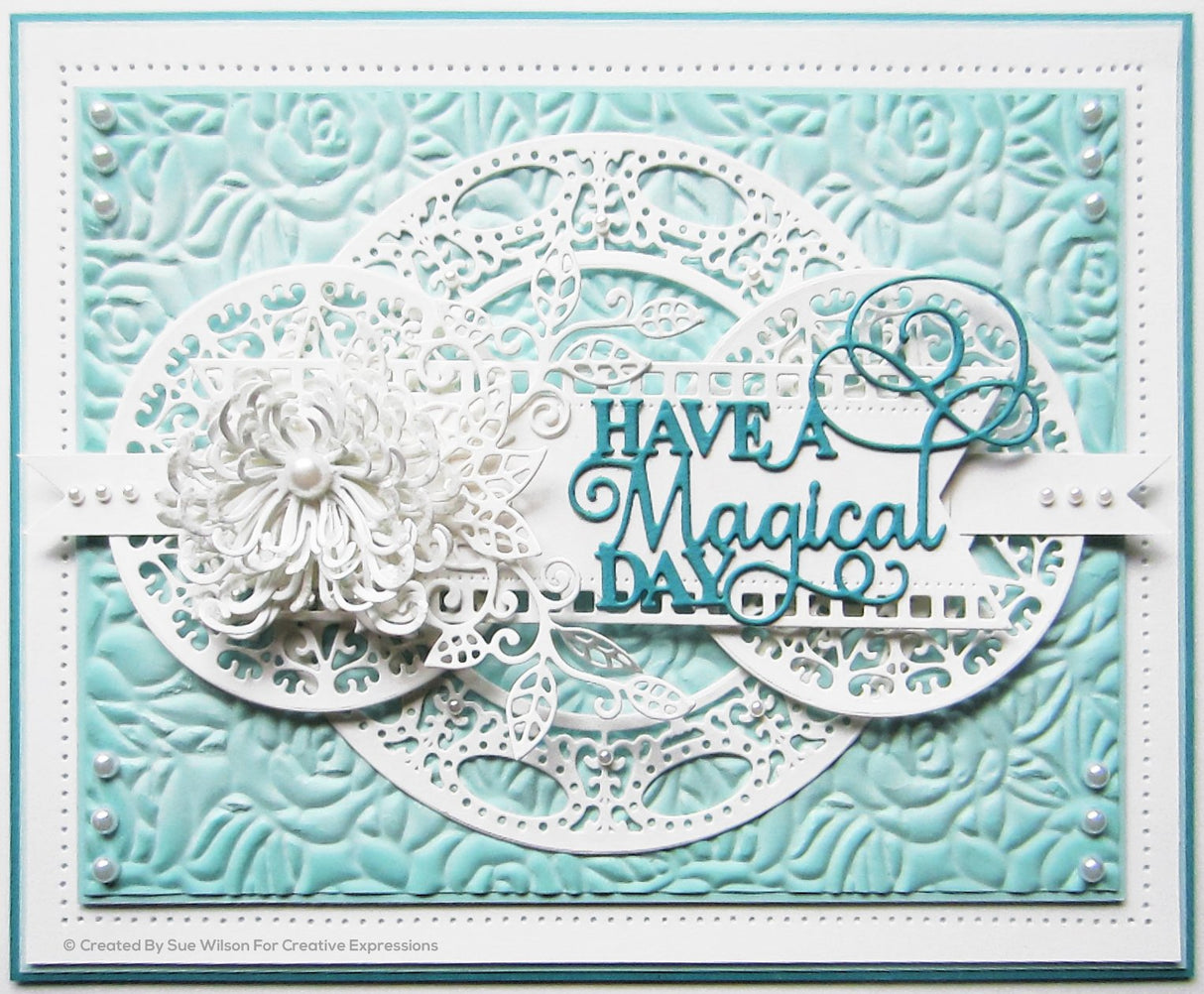 Sue Wilson Frames & Tags Cecilia Craft Die