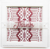 Sue Wilson Endless Options Theresa Background Craft Die