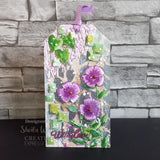 Creative Expressions Helen Colebrook Leafy Trails 7 in x 5 in Stencil